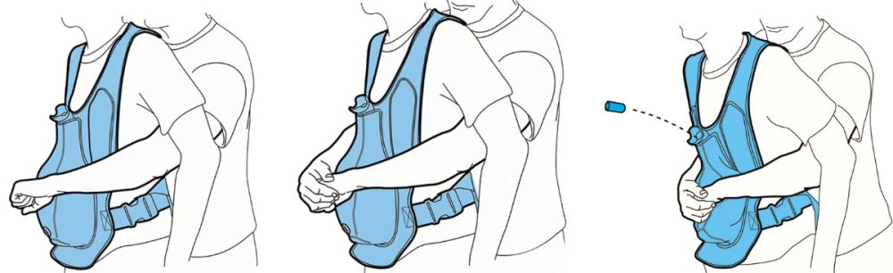 aprender maniobra de heimlich con chaleco simulador